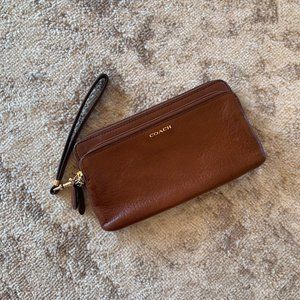 COACH // madison leather wallet/wristlet